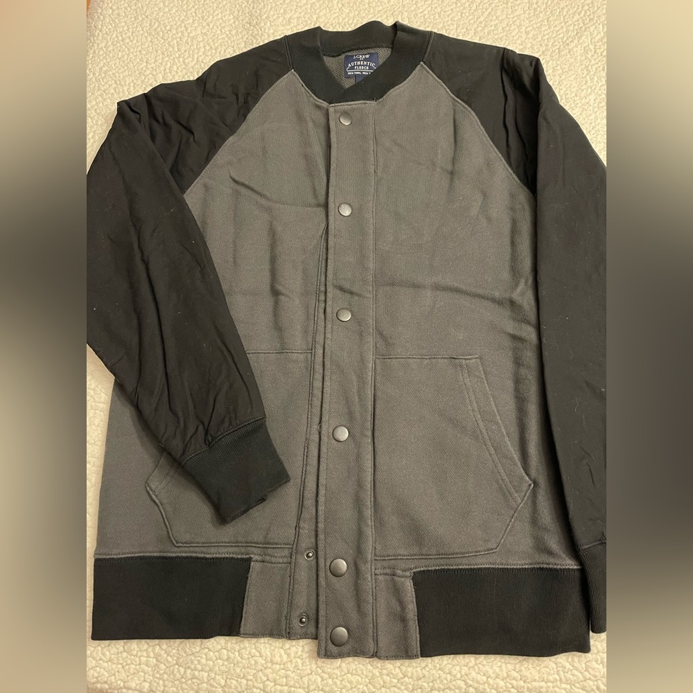 J. Crew Fleece Bomber Jacket